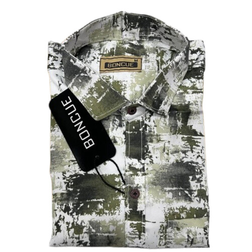 Half Sleeves Poly Cotton Men Shirt