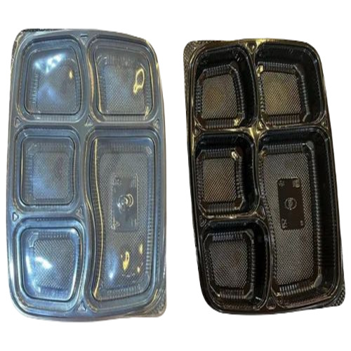 Rectangular Disposable Plastic Plate