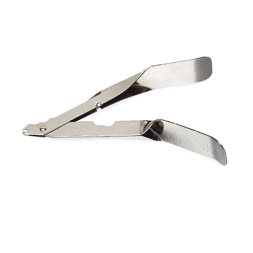 Skin Stapler Remover Clip Type (Silver)