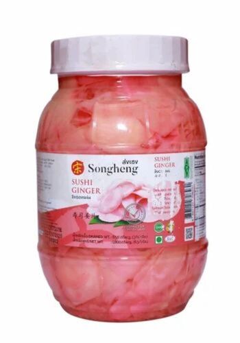 Tasty Pink Ginger Pickles