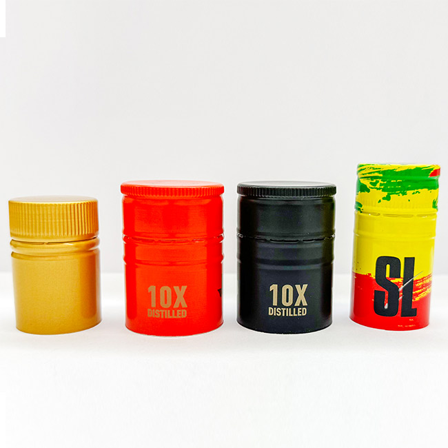 Aluminum Bottle Caps - Color: Multiple