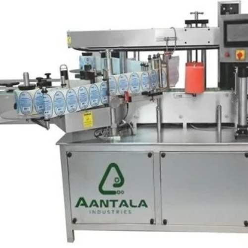 Automatic Double Sided Labeling Machine By Aantala Industries