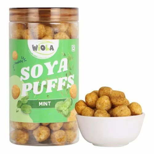 Mint Soya Puffs