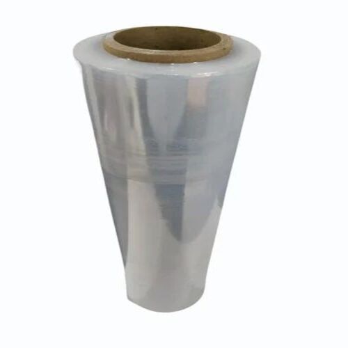200m Coreless LLDPE Stretch Film Roll - LLDPE, 200m x 8 Inch, White, 15 Micron | High Tensile Strength, Clarity, Durable, Versatile