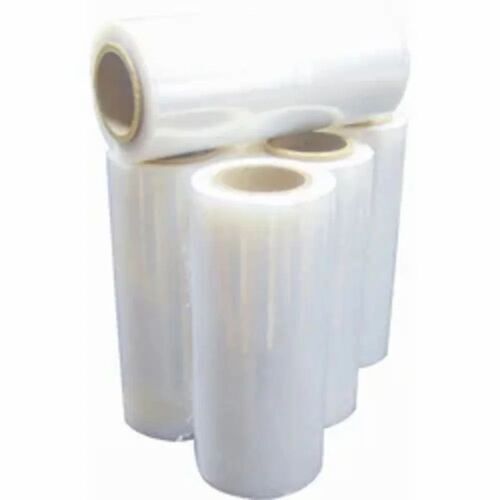 Color Stretch Film Roll - PVC, 50 GSM, Transparent Round | Durable Packaging, Food Industry Use, Strong Grip