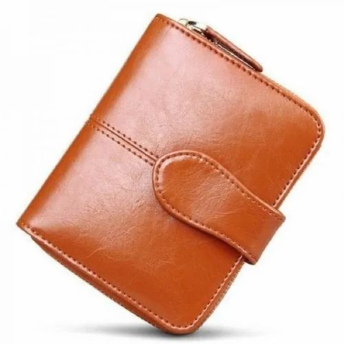 Ladies Brown Leather Wallet