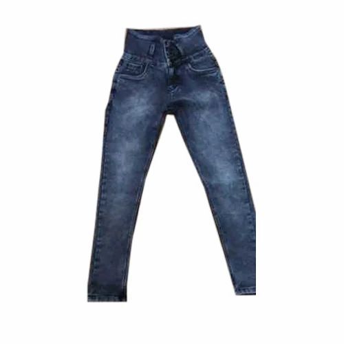 Ladies High Waist Jeans