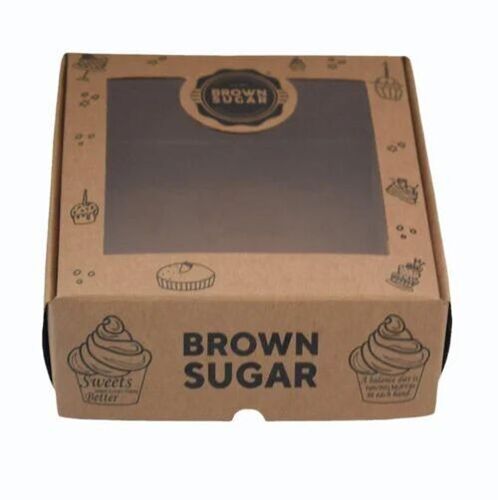 Printed Cupcake Packaging Box