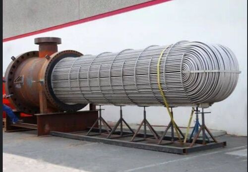 Steel U Tube Heat Exchanger - Color: Silver