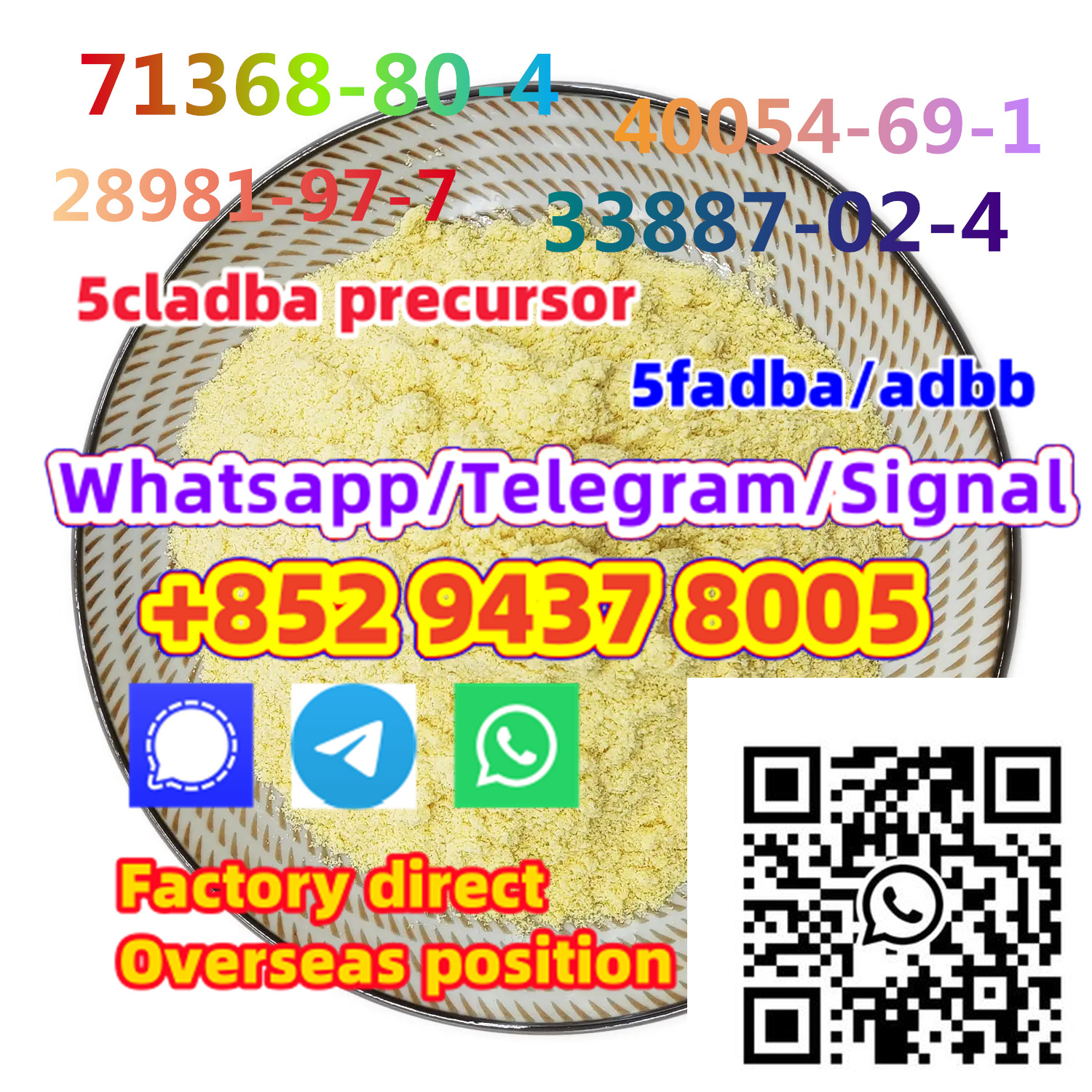 Adbb, 5cladba, 5cladb, Adb-butinaca, Precursor Raw Materials ,