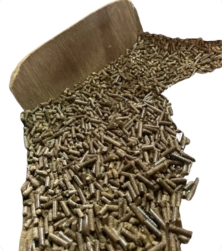 Brown Wood Biomass Pellet