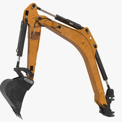 Excavator Arm - Color: Yellow