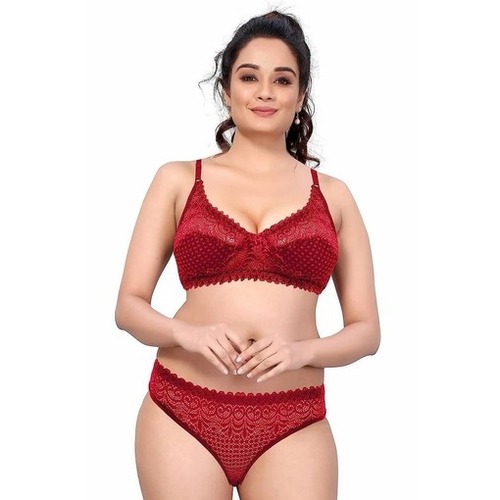 Lycra Bra Panties Set
