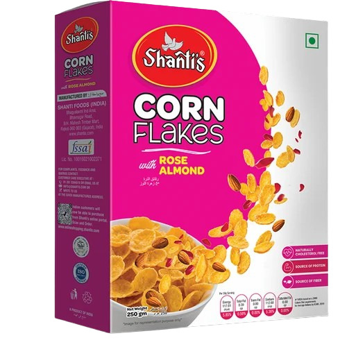 Rose Almond Corn Flakes