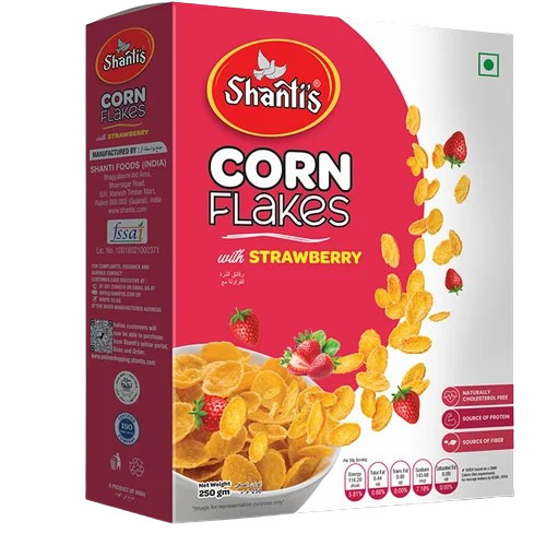 Strawberry Corn Flakes