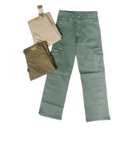 Women Cargo Denim Jeans