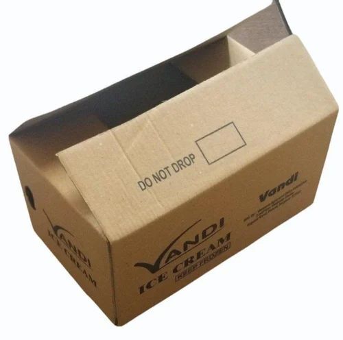 120gsm Brown Printed Corrugated Box