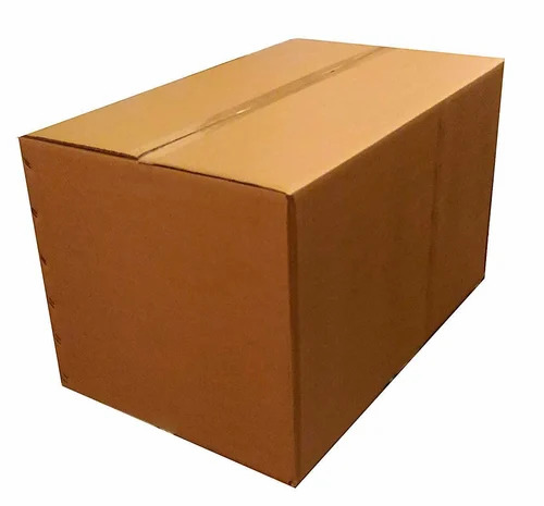 Brown Plain Corrugated Packaging Boxes