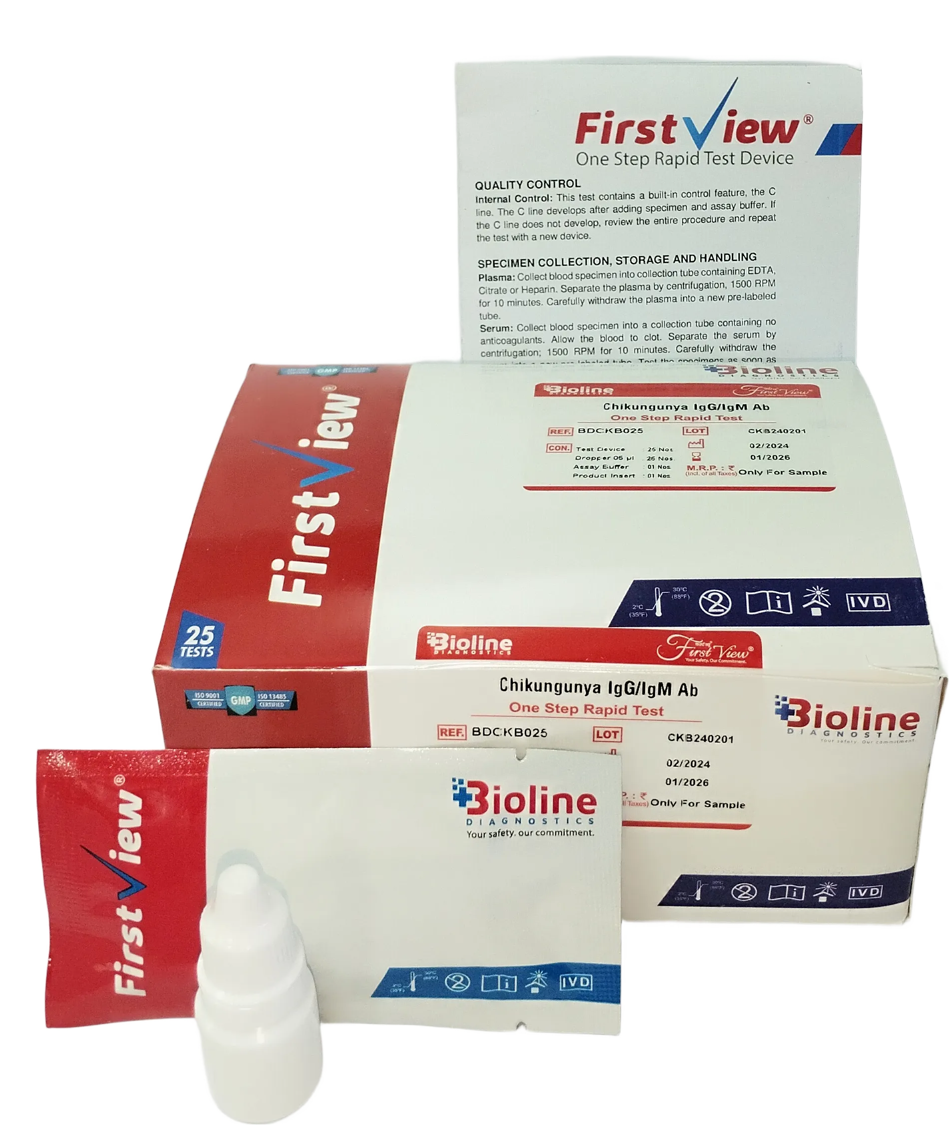 Firstview Chikungunya Ab Rapid Test Kit