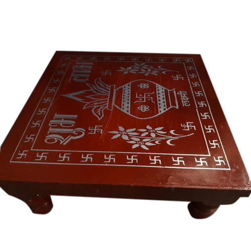 Pooja Chowki - Fabric Type: Canvas