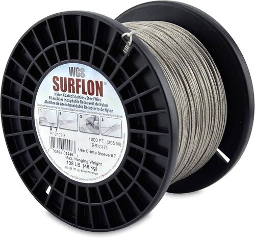Silver Stainless Steel Fishing Wire - Application: Na