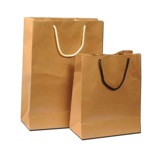 Brown Kraft Shopping Paper Bag