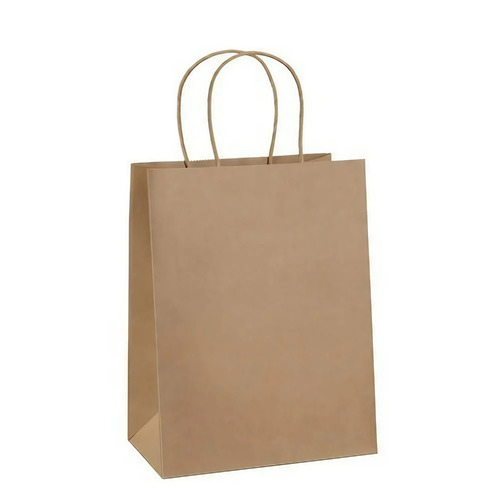 Brown Twisted Paper Handle Kraft Bags