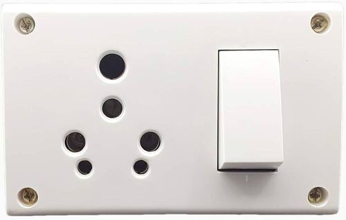 Electrical Switch Board - Color: White
