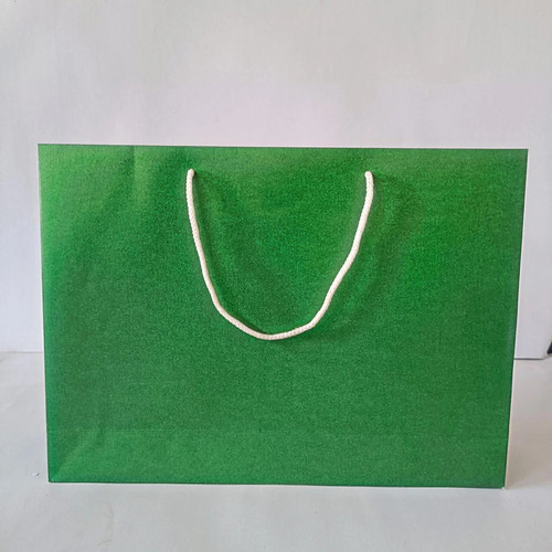 Green Paper Shopping Bag