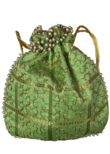 Green Potli Bag