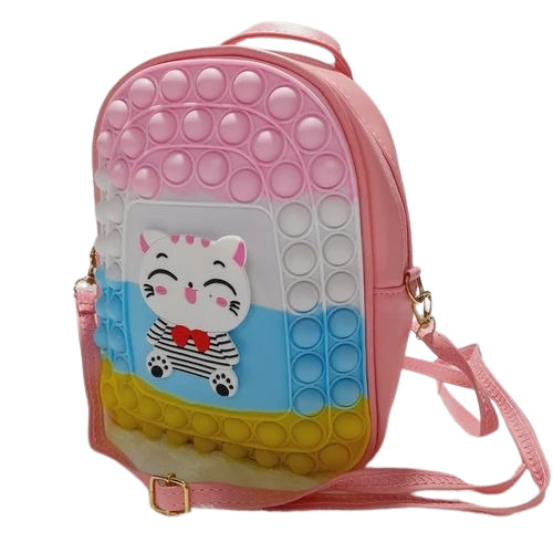 Kids Pink Full Pop It Bag