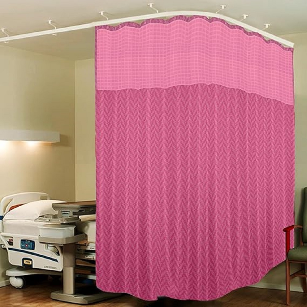 Lushomes Hospital Curtains - Color: Pink