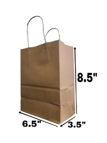 Plain Brown Paper Grocery Bags
