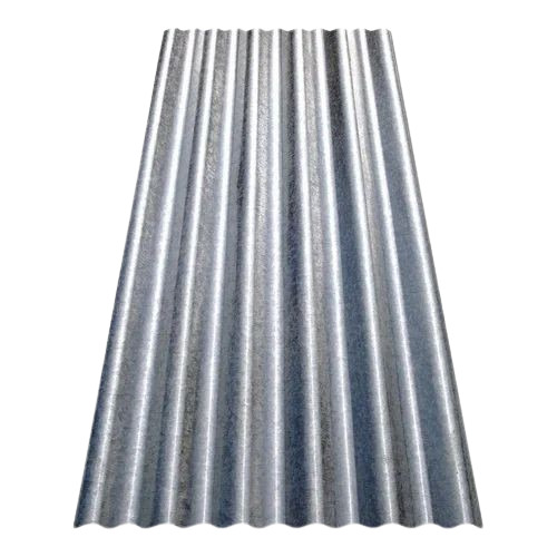 Silver Corrugated Ms Roofing Sheet