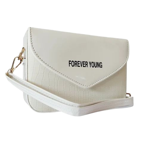 White Cross Body Sling Bag