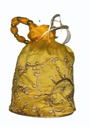 Yellow Potli Bag