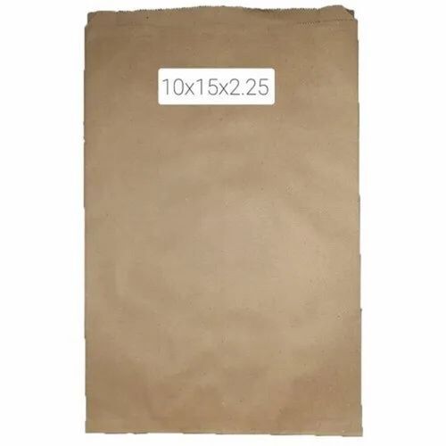 Brown Kraft Paper Grocery Bag