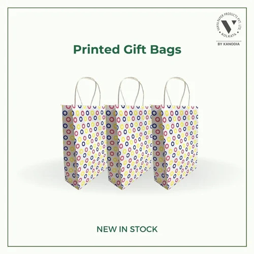 Printed Kraft Paper Carry Bag