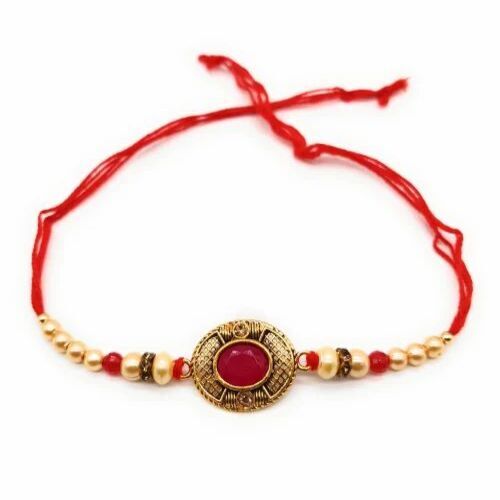 Stone Pendant Fancy Rakhi