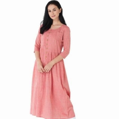 Ladies Kurti - Color: Light Pink