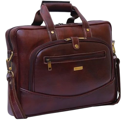 लेदर एग्जीक्यूटिव शोल्डर बैग