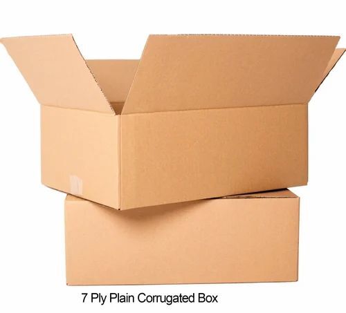7 Ply Plain Corrugated Box