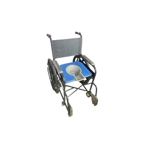 Manual Wheel Chair With Commode