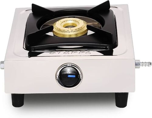Single Burner Gas Stove - Color: Sliver