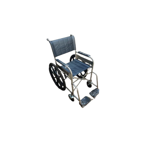 Stainless Steel Folding Wheelchair