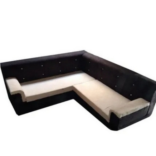 Wooden L Shape Corner Sofa