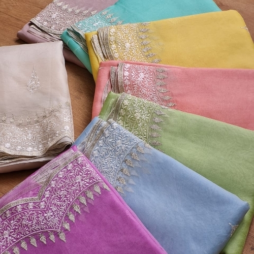 Banarasi Kora Silk Saree