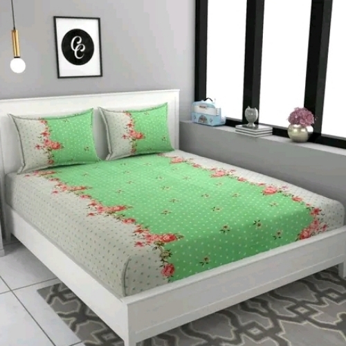 Cotton Printed Bed Sheet