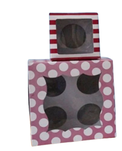 Printed Cupcake Packaging Box
