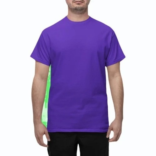 Purple T Shirts - Cotton, XS to XXXL, Purple | Breathable, Quick Dry, Skin-Friendly, O-Neck, Short Sleeves